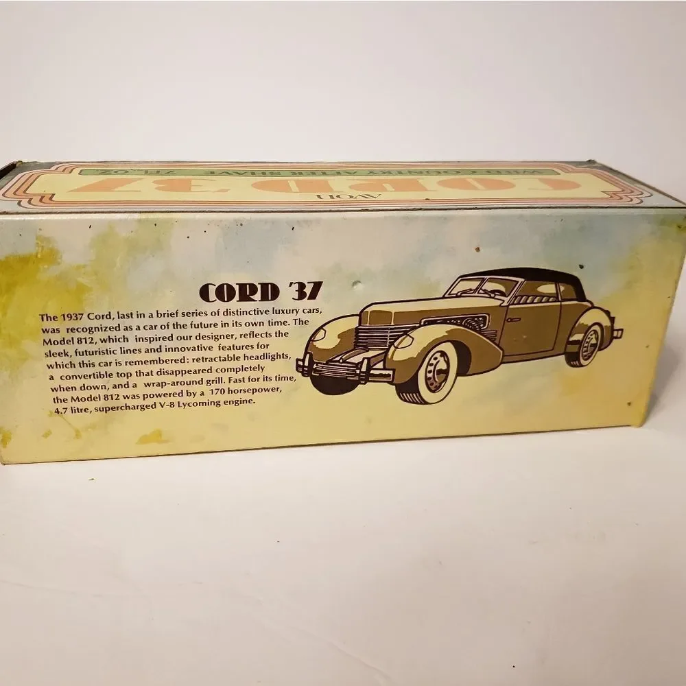 Avon Cord '37 Wild Country After Shave ‘Box Only’